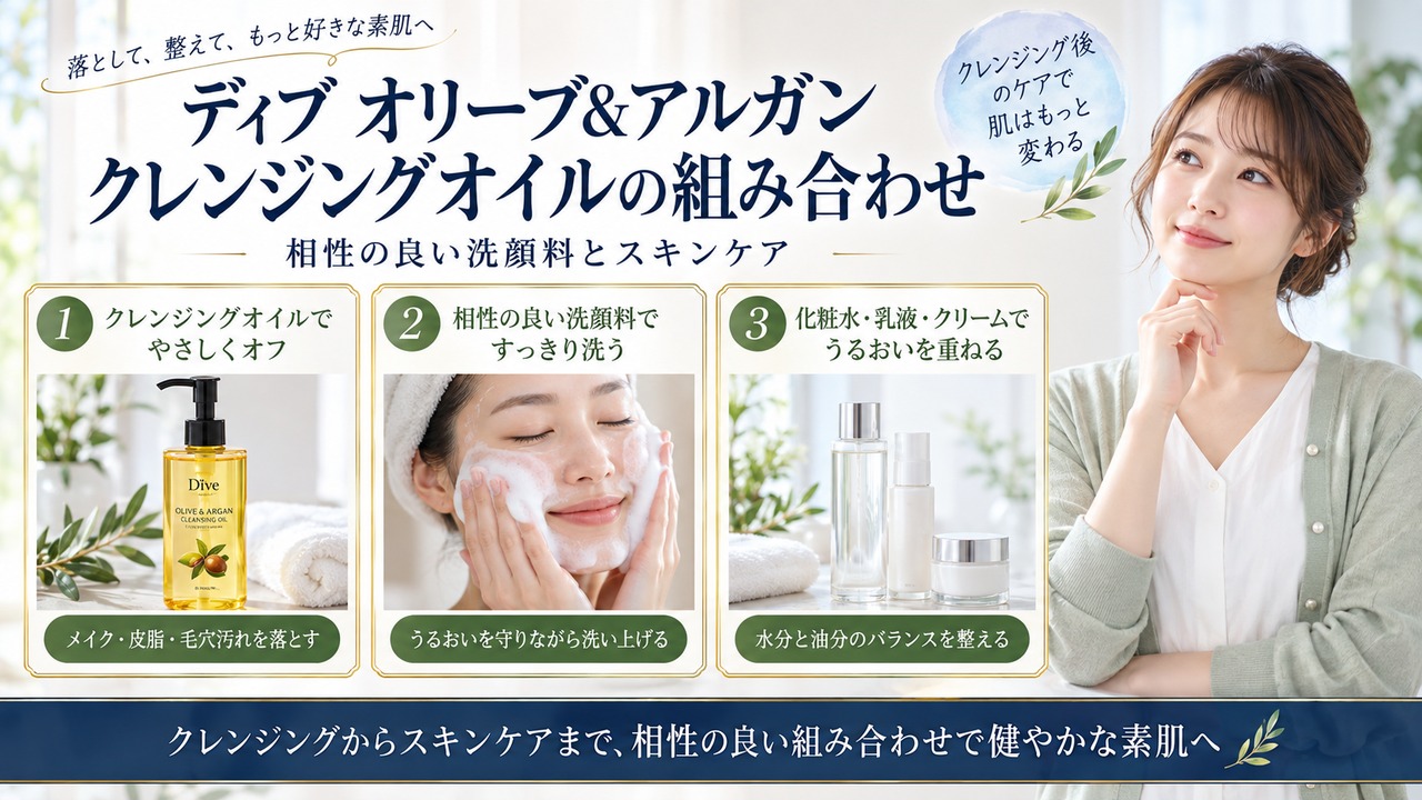 Chocobra 6035-deve-olive-argan-cleansing-oil-combination eyecatch