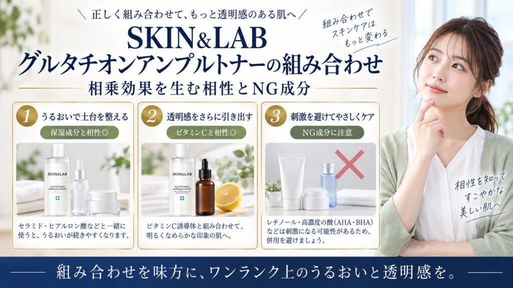 Chocobra 6045-skinnlab-glutathione-ampoule-toner-combination eyecatch