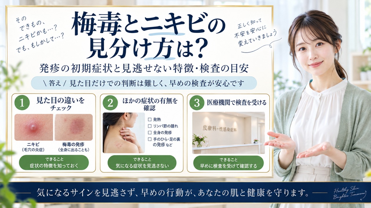 Chocobra 6051-syphilis-rash-vs-acne-difference eyecatch