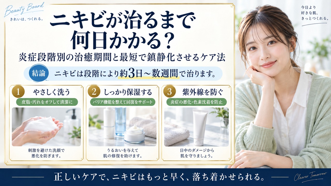 Chocobra 6055-acne-healing-duration-by-stage eyecatch