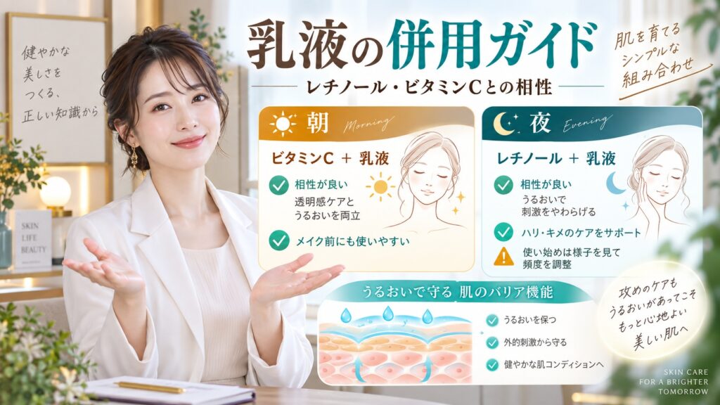 トゥヴェール ナノエマルジョン ディープの併用｜レチノールやビタミンCとの相性 Beauty Board