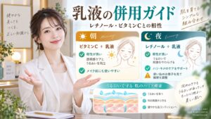 トゥヴェール ナノエマルジョン ディープの併用｜レチノールやビタミンCとの相性 Beauty Board
