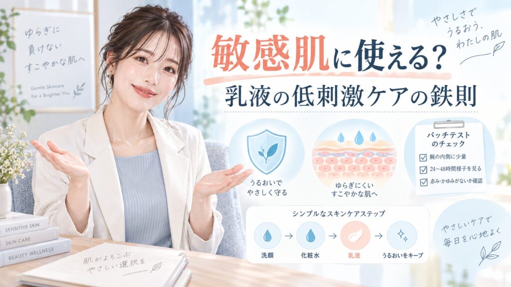 トゥヴェール ナノエマルジョン ディープは敏感肌に使える？低刺激ケアの鉄則 Beauty Board