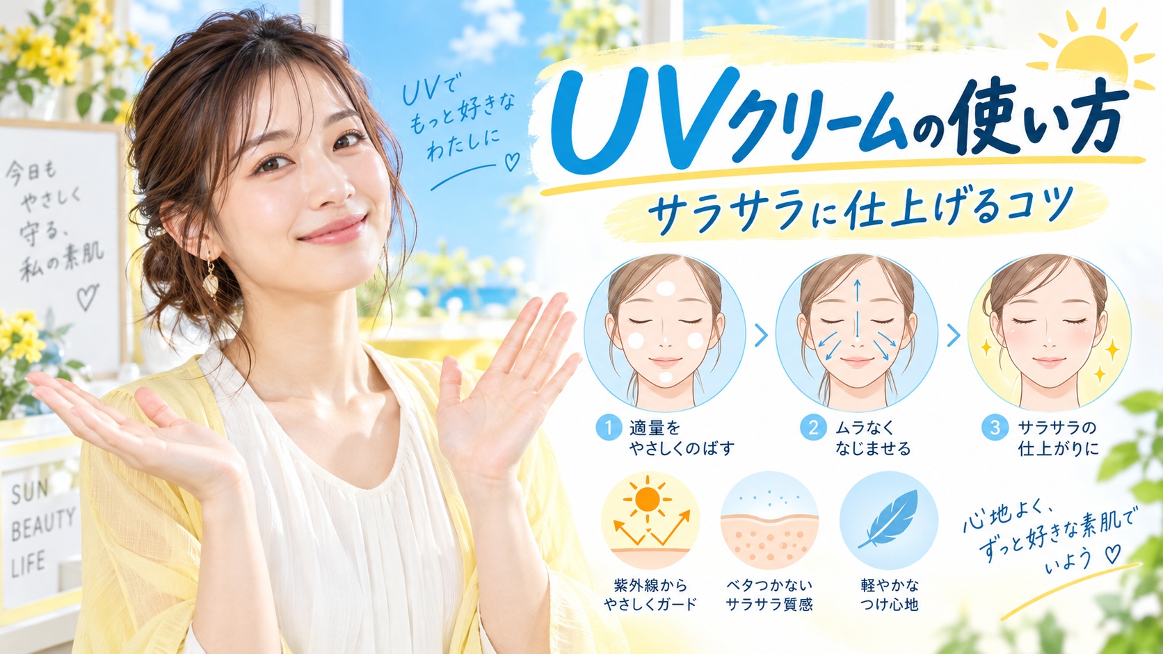 by365 パウダリーUVクリームの使い方｜サラサラに仕上げるコツ Beauty Board