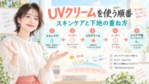 by365 パウダリーUVクリームの順番｜スキンケアと下地の重ね方 Beauty Board