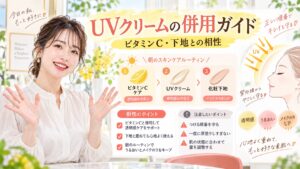 by365 パウダリーUVクリームの併用｜ビタミンCや下地との相性 Beauty Board