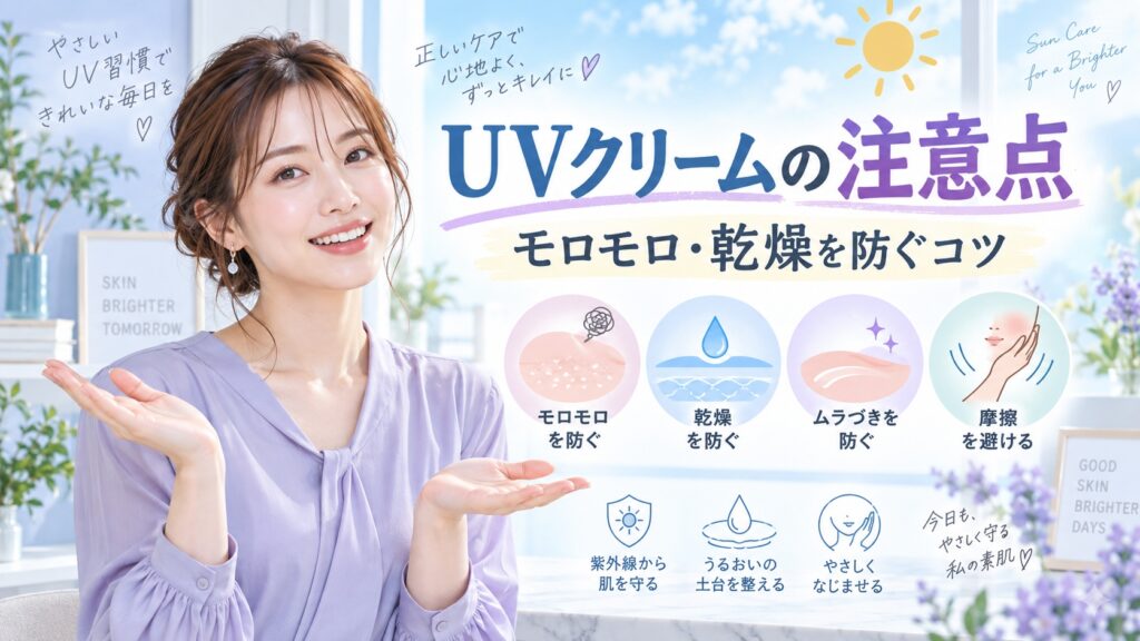 by365 パウダリーUVクリームの注意点｜モロモロや乾燥を防ぐコツ Beauty Board