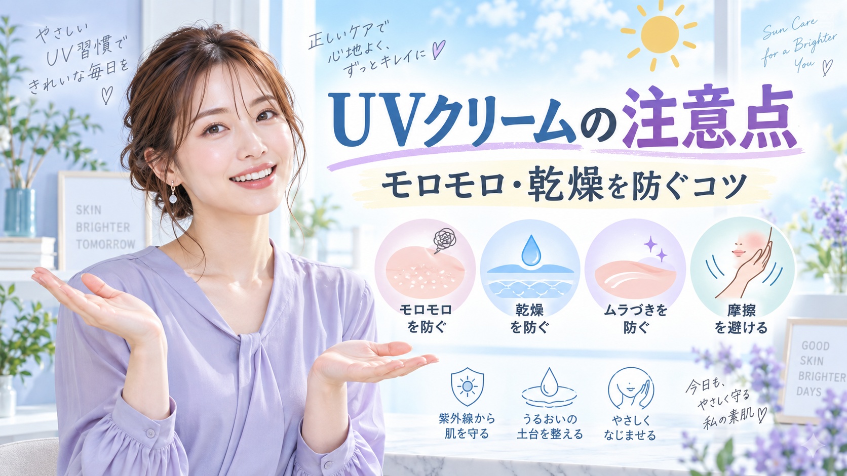 by365 パウダリーUVクリームの注意点｜モロモロや乾燥を防ぐコツ Beauty Board