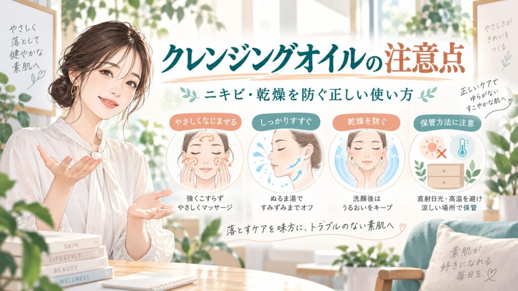 Anua ドクダミクレンジングオイルの注意点｜ニキビ・乾燥を防ぐ正しい使い方 Beauty Board
