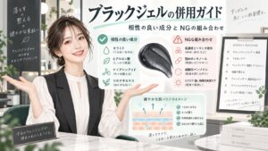 ビオレ メイク落とし ブラックジェルの併用ガイド｜相性の良い成分とNGな組み合わせ Beauty Board