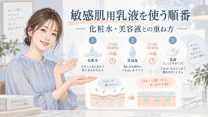 無印良品 乳液 敏感肌用 しっとりタイプの使う順番｜化粧水・美容液との重ね方 Beauty Board