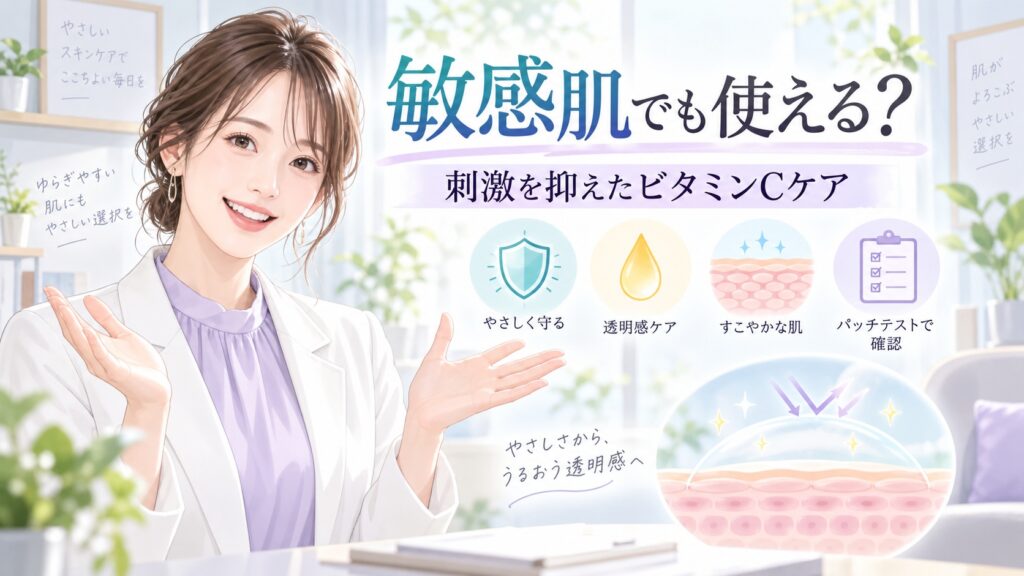 モイスチュアマイルド C100は敏感肌でも使える？刺激を抑えた美白ケア Beauty Board