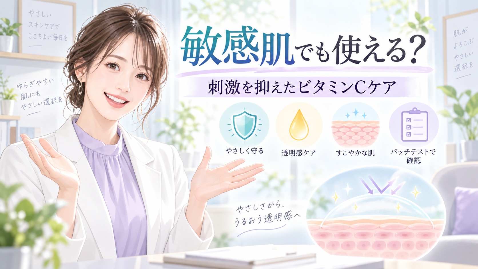 モイスチュアマイルド C100は敏感肌でも使える?刺激を抑えた美白ケア Beauty Board