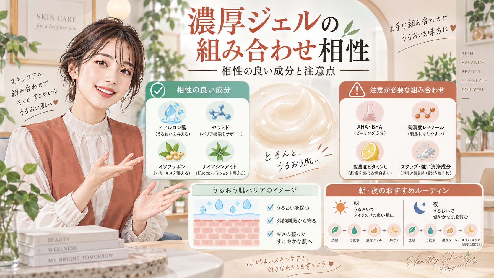 なめらか本舗 とろんと濃ジェル エンリッチの組み合わせ相性 Beauty Board