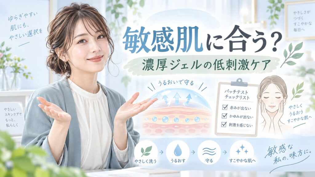 なめらか本舗 とろんと濃ジェル エンリッチは敏感肌に合う？ Beauty Board