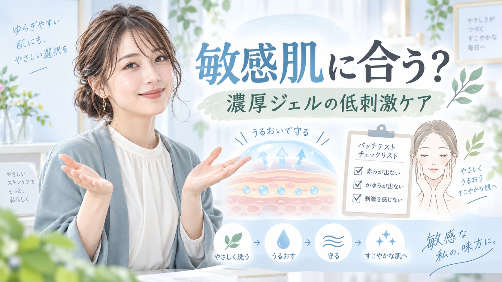 なめらか本舗 とろんと濃ジェル エンリッチは敏感肌に合う? Beauty Board