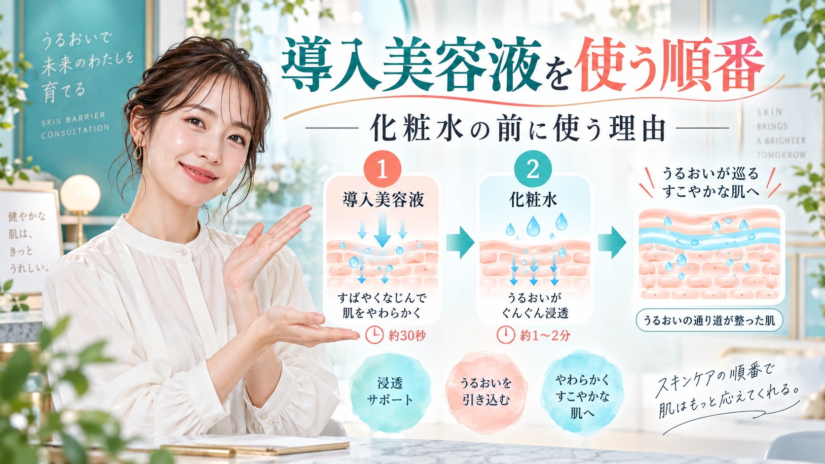 セラムヴェール ディープリペアの順番!化粧水の前に使う理由 Beauty Board