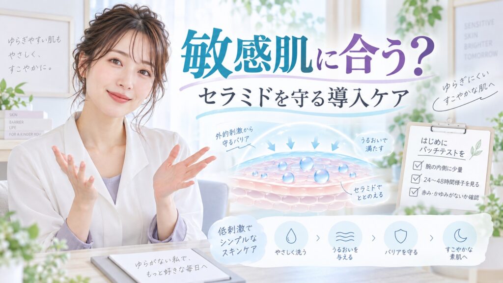 セラムヴェール ディープリペアは敏感肌に合う？セラミド改善 Beauty Board