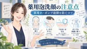なめらか本舗 薬用泡洗顔の注意点！肌荒れやポンプ故障を防ぐコツ Beauty Board