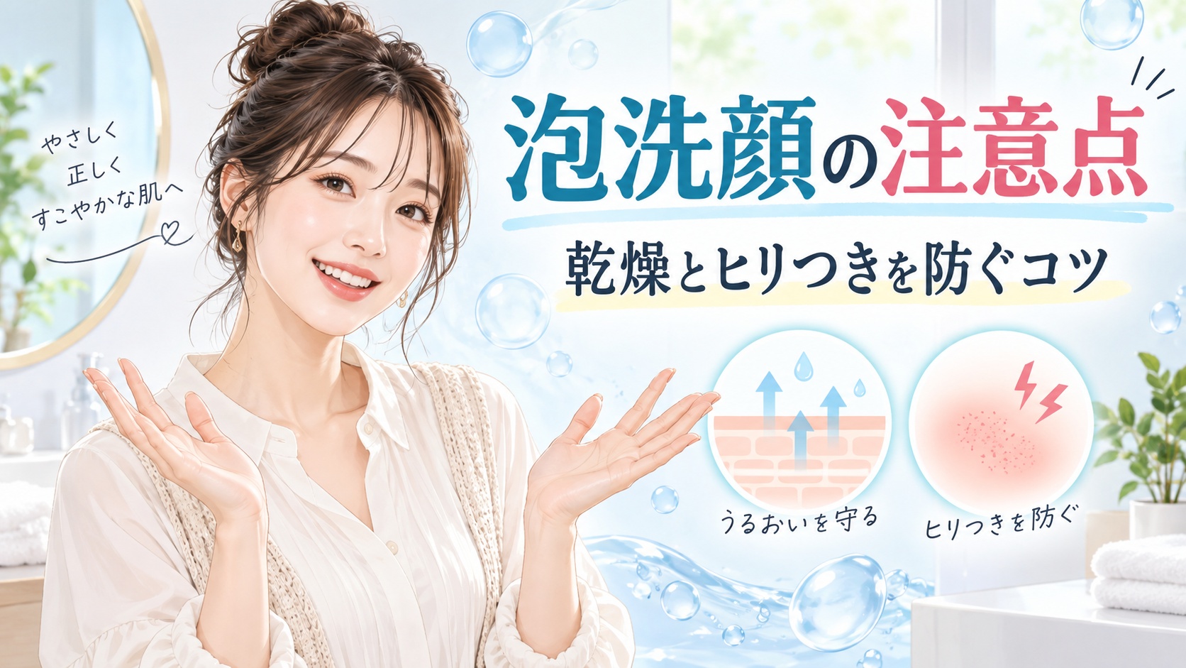 スキンライフ 薬用泡洗顔の注意点!乾燥やヒリつきを防ぐコツ Beauty Board