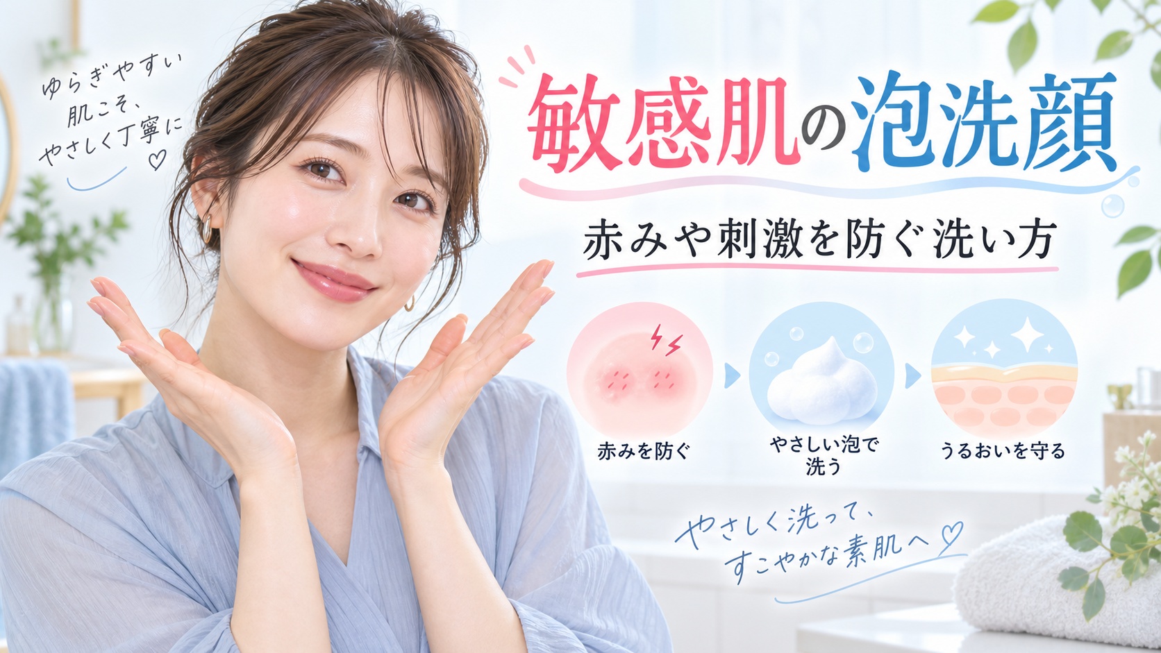 スキンライフ泡洗顔は敏感肌でも使える?赤みや刺激を防ぐ洗顔法 Beauty Board