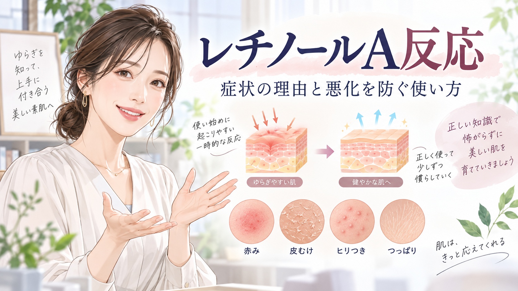 レチノールA反応とは?症状が出る理由と期間・悪化を防ぐ使い方 Beauty Board