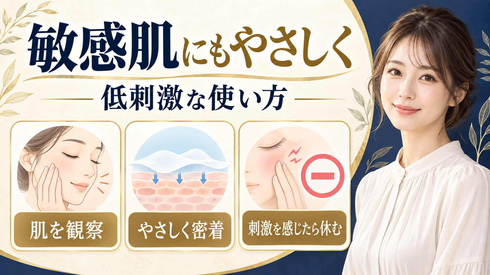 進製作所プレミアムフェイスマスクは敏感肌に合うかと低刺激な使い方のアイキャッチ