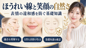 ほうれい線と笑顔の自然さを保つ基礎知識のアイキャッチ