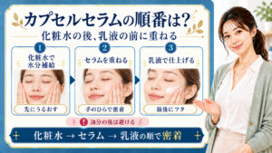 ダルバビタトーニングカプセルセラムの順番を化粧水・セラム・乳液の3ステップで解説するBeauty Board