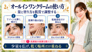 unoバイタルクリームパーフェクションの量と塗り方を3ステップで解説するBeauty Board