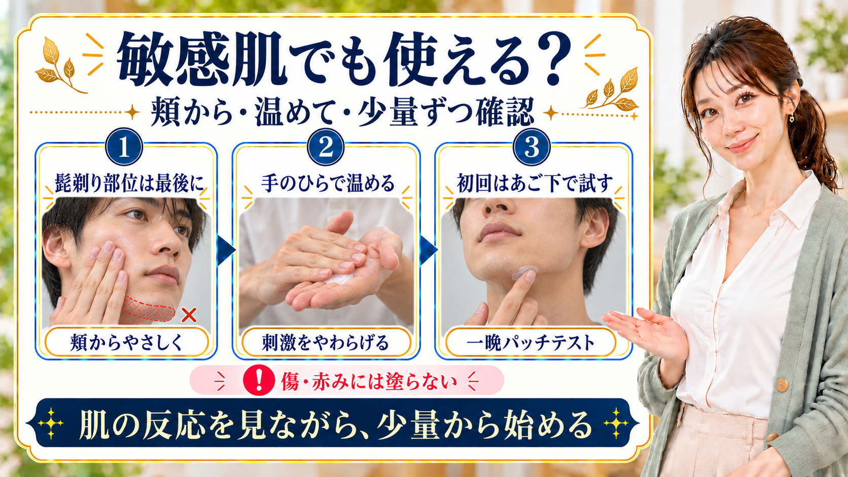 unoバイタルクリームパーフェクションを敏感肌で使うときの刺激対策を3ステップで解説するBeauty Board