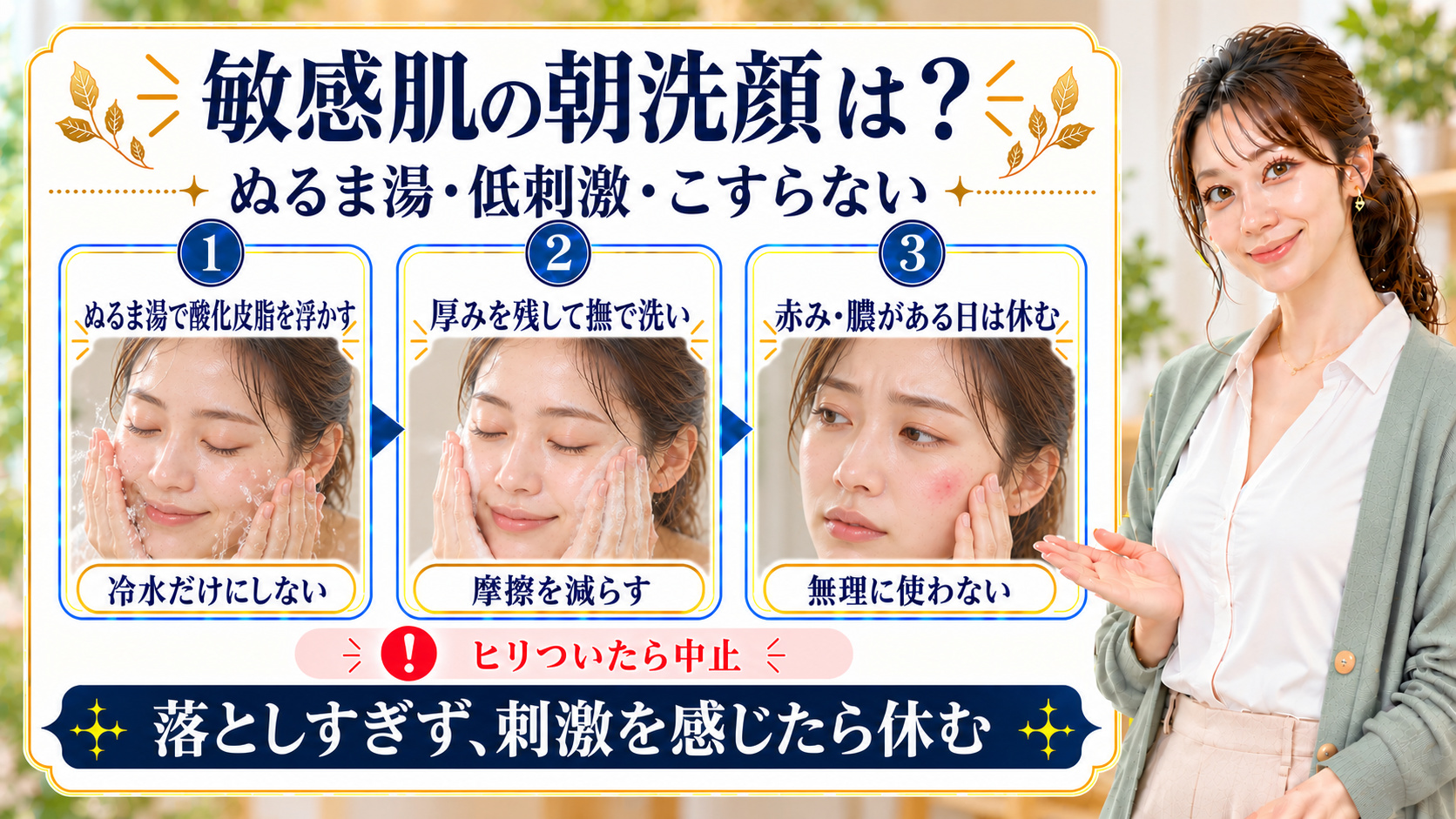 ファンケルやわ肌ミルク洗顔を敏感肌で使うときの刺激対策を3ステップで解説するBeauty Board