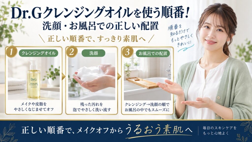 Chocobra 6694-dr-g-green-deep-cleansing-oil-order eyecatch