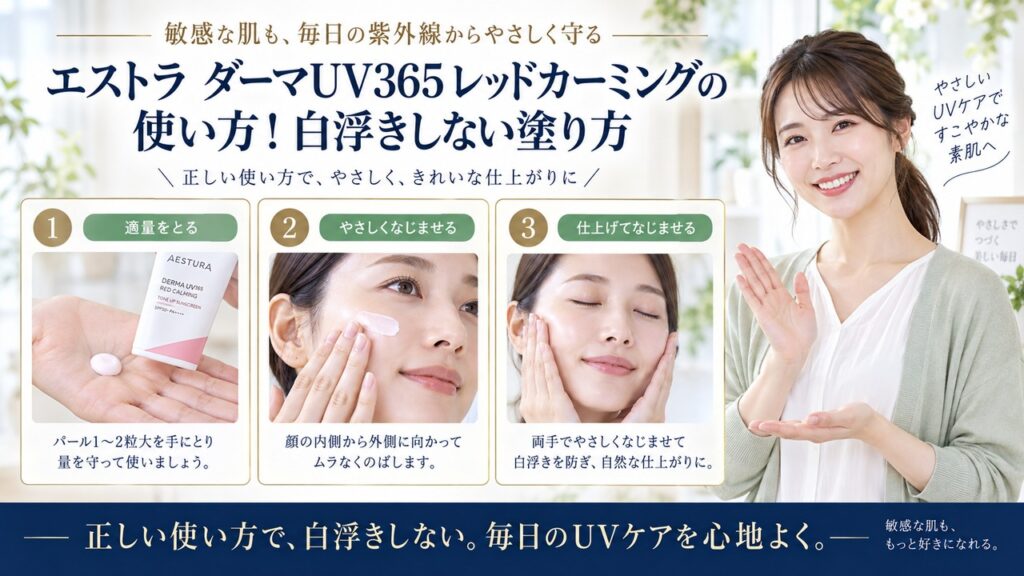 Chocobra 6703-aestura-derma-uv365-pink-tone-up-sunscreen-usage eyecatch