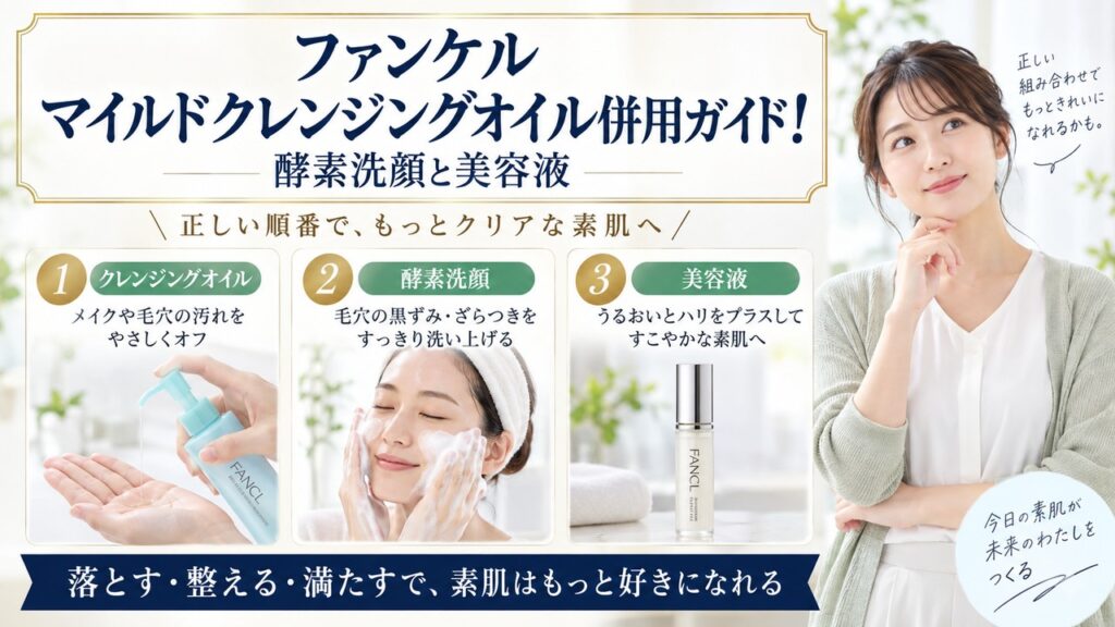 Chocobra 6725-fancl-mild-cleansing-oil-combination eyecatch