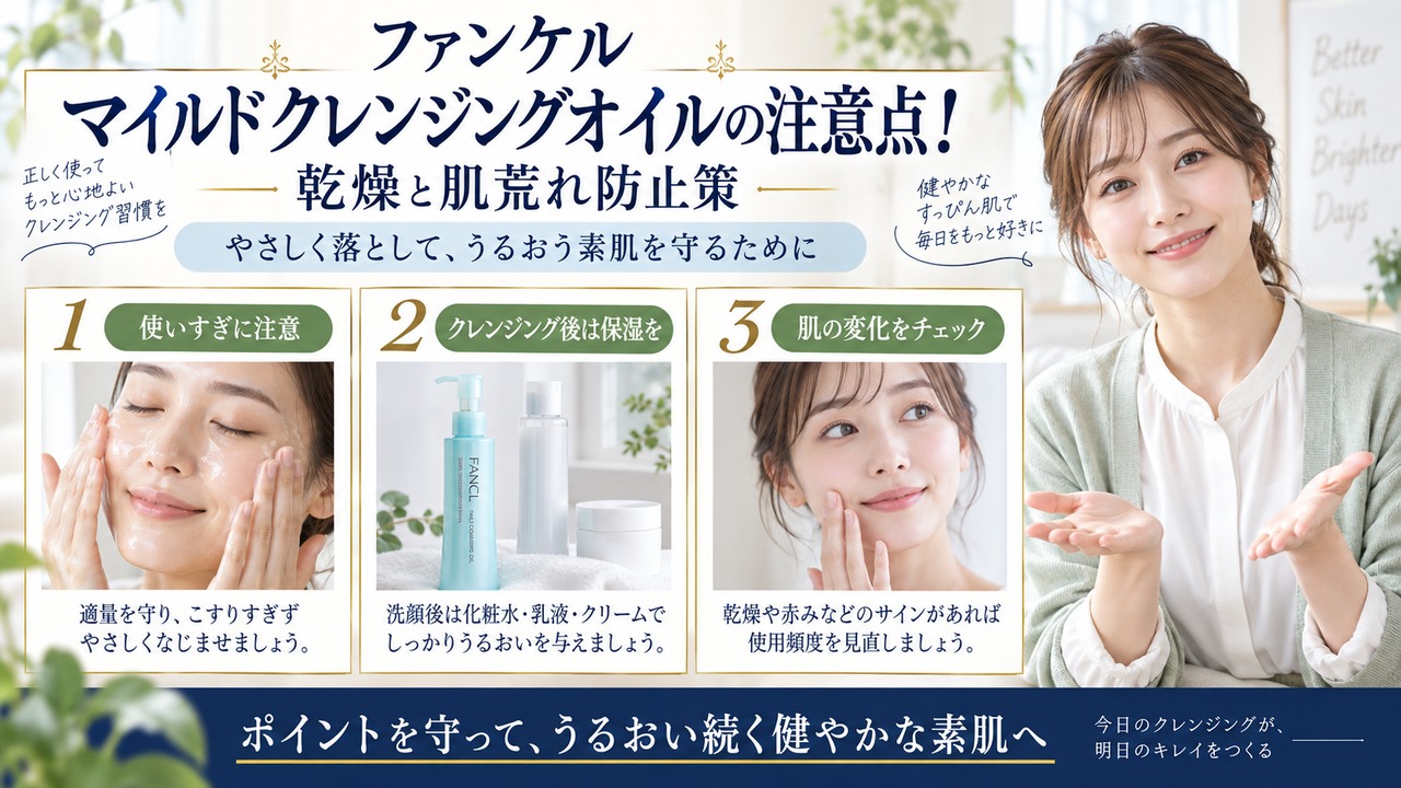 Chocobra 6726-fancl-mild-cleansing-oil-caution eyecatch