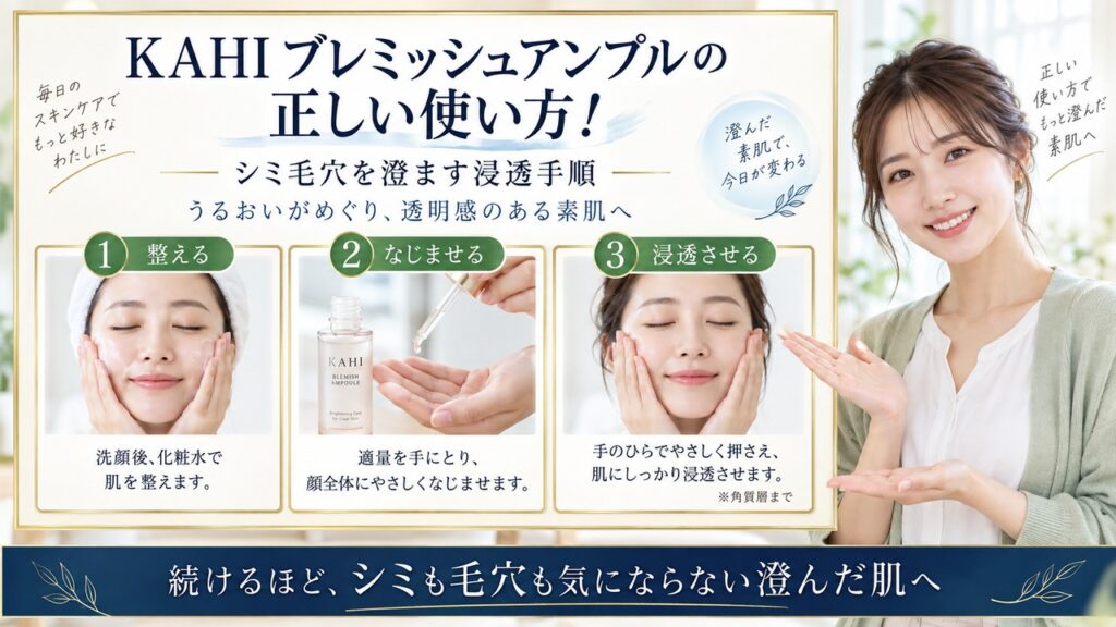 Chocobra 6728-kahi-blemish-ampoule-usage eyecatch