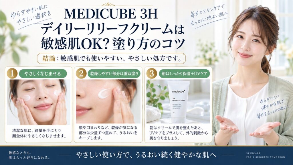 Chocobra 6737-medicube-3h-daily-relief-cream-sensitive-skin eyecatch