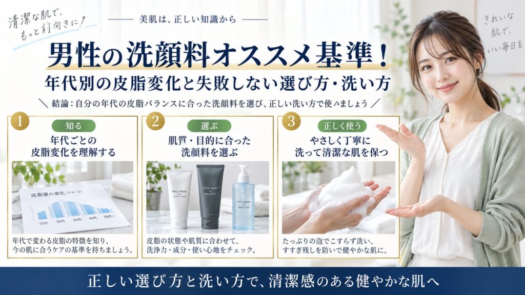 Chocobra 6787-mens-face-wash-selection-guide eyecatch