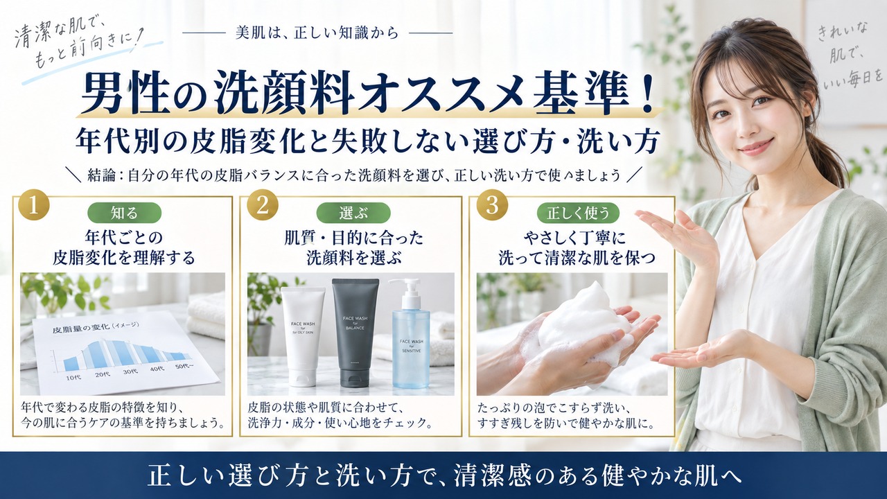 Chocobra 6787-mens-face-wash-selection-guide eyecatch