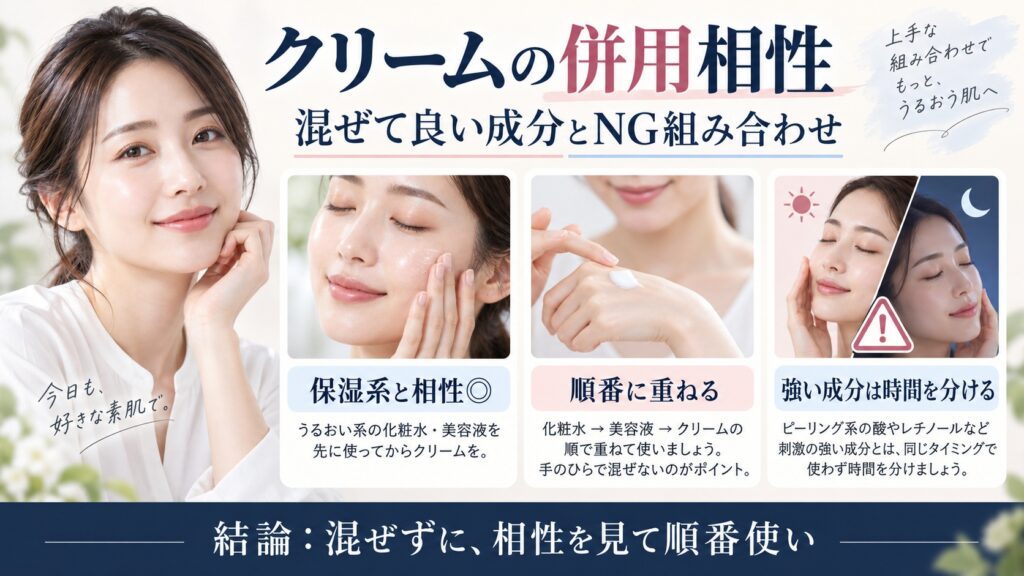 プロティニ ポリペプチドクリームの併用相性と混ぜて良い成分を解説するBeauty Board