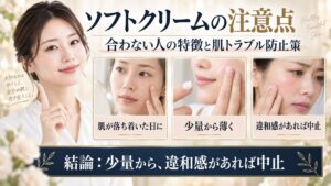 アプソリュ ソフトクリームの注意点と肌トラブル防止策を解説するBeauty Board