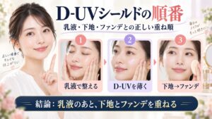 ASTALIFT D-UVシールドと乳液や下地・ファンデの正しい重ね順を解説するBeauty Board
