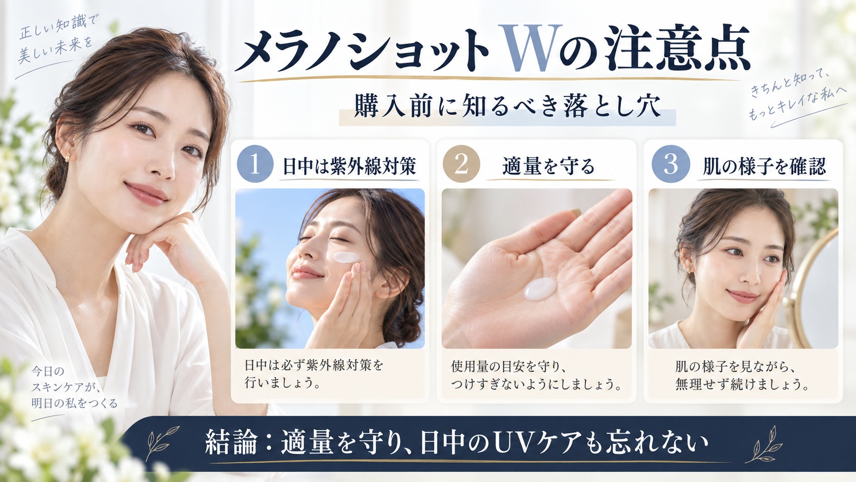 ONE BY KOSE メラノショット Wの注意点と購入前に知るべき落とし穴を解説するBeauty Board