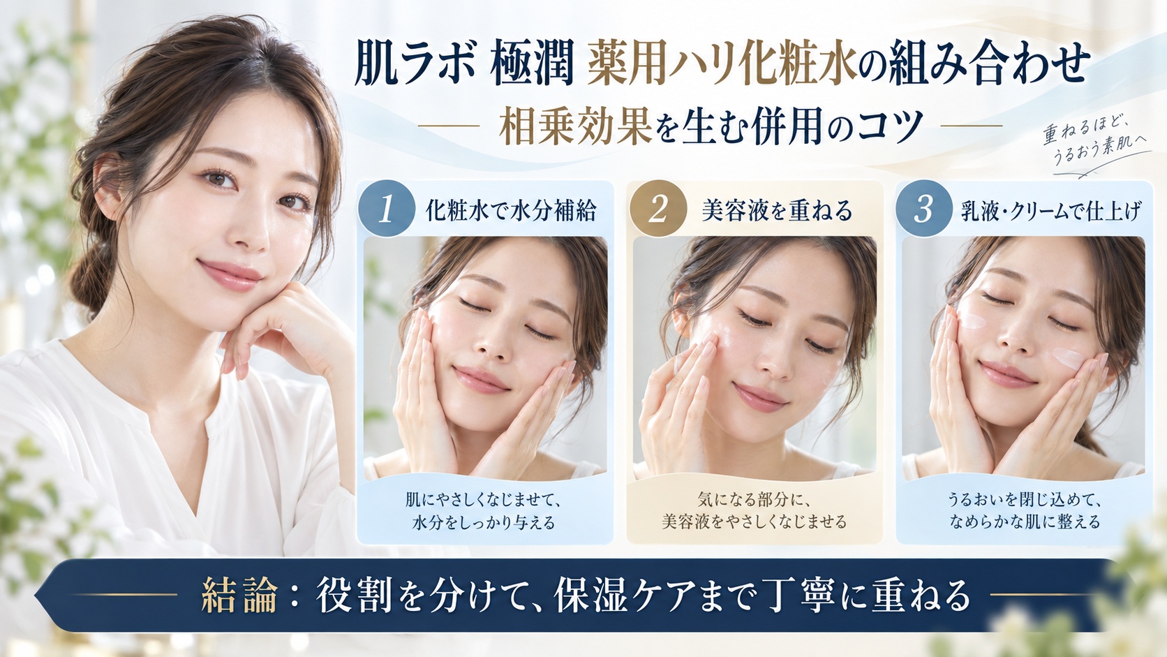 肌ラボ 極潤 薬用ハリ化粧水の組み合わせ相性と相乗効果を生む併用を解説するBeauty Board