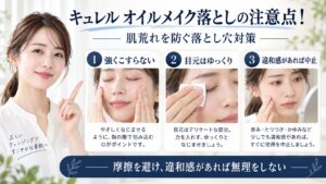 キュレル オイルメイク落としの注意点と肌荒れを防ぐ落とし穴対策を解説するBeauty Board