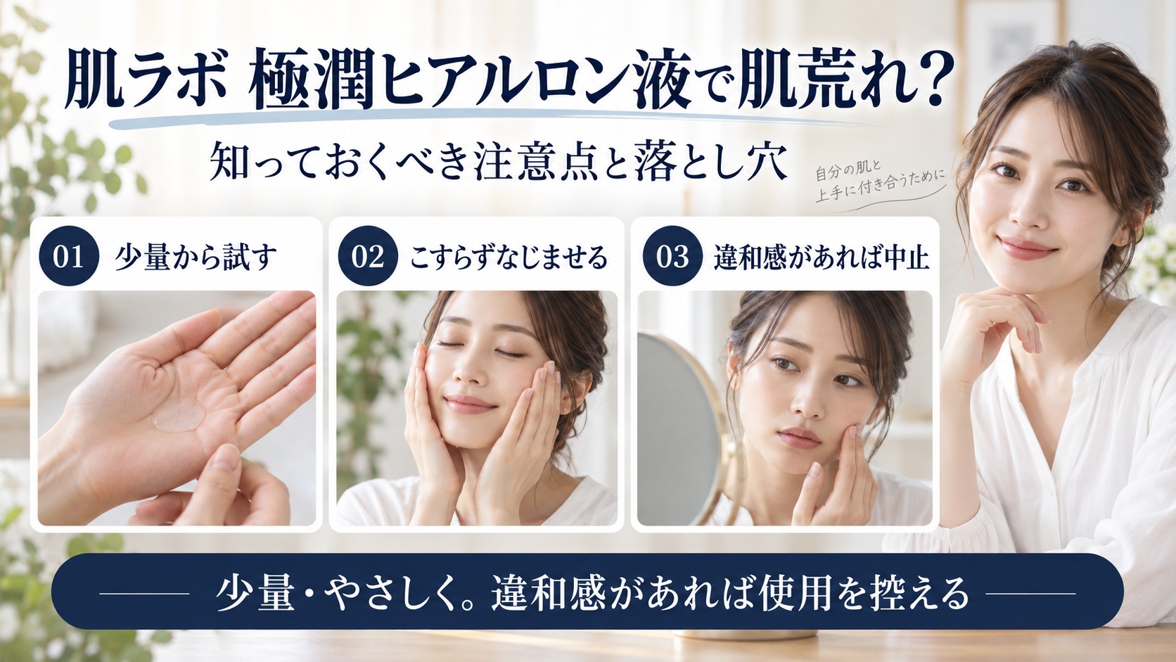 肌ラボ 極潤ヒアルロン液で肌荒れが気になるときの注意点と落とし穴を解説するBeauty Board