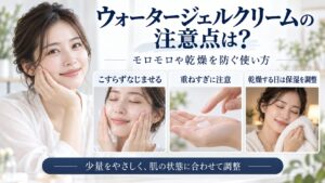 Anua バリアリブート ウォータージェルクリームのモロモロや乾燥対策を解説するBeauty Board