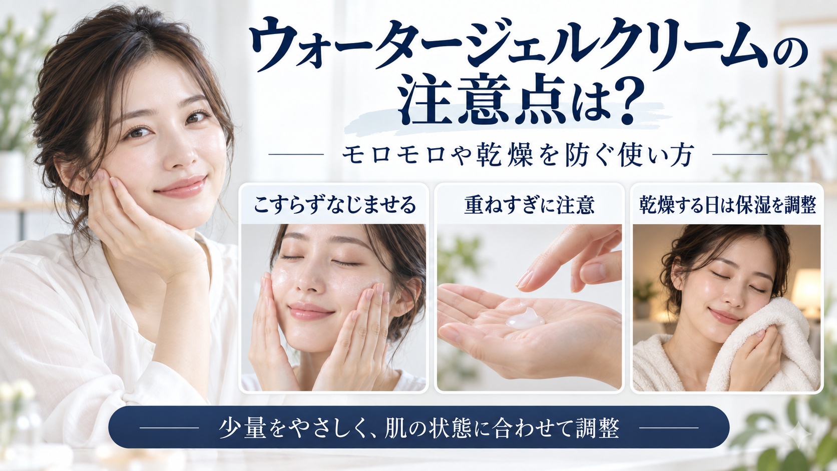 Anua バリアリブート ウォータージェルクリームのモロモロや乾燥対策を解説するBeauty Board