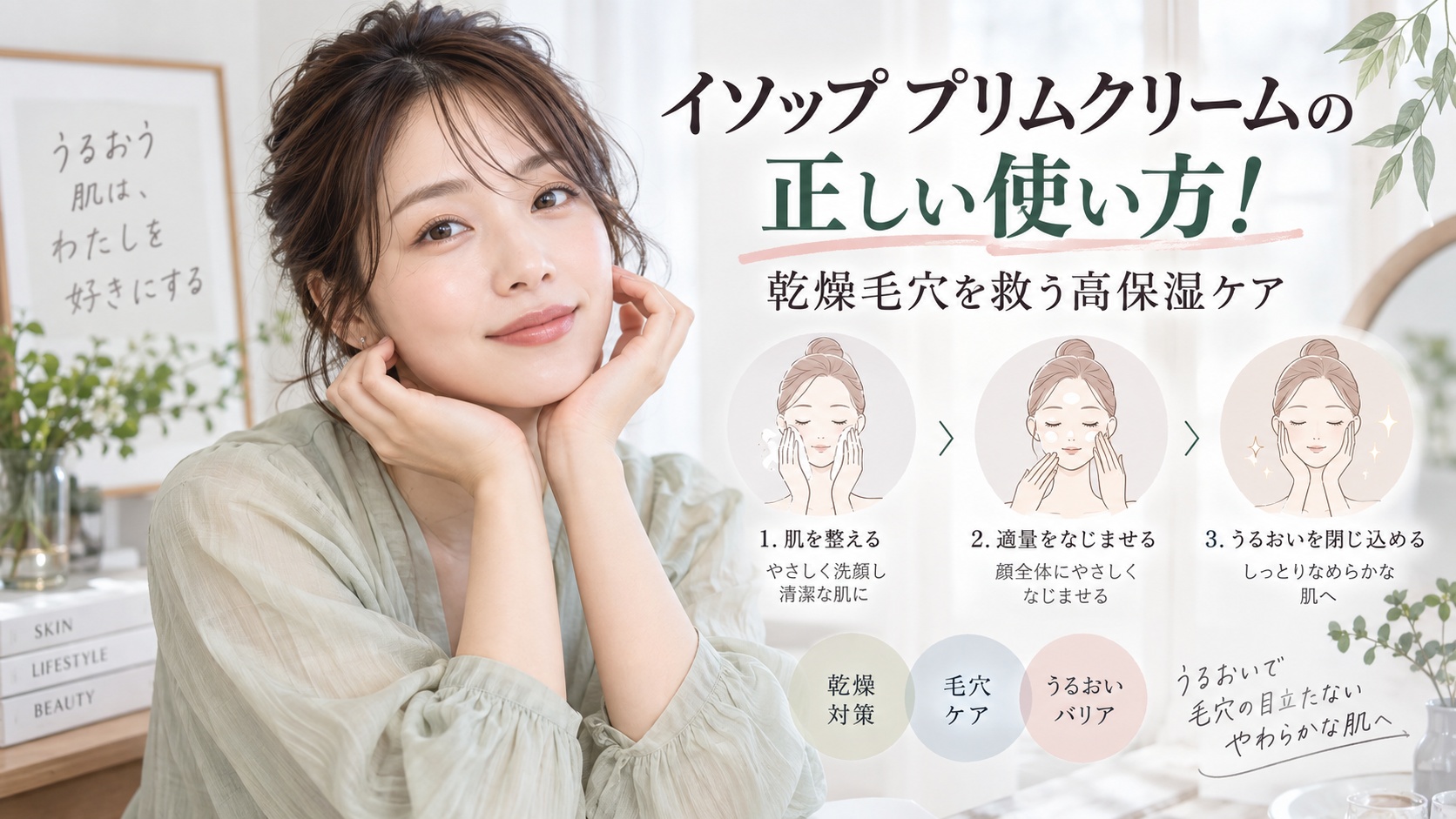 イソップ プリムクリームの正しい使い方!乾燥毛穴を救う高保湿ケア Beauty Board